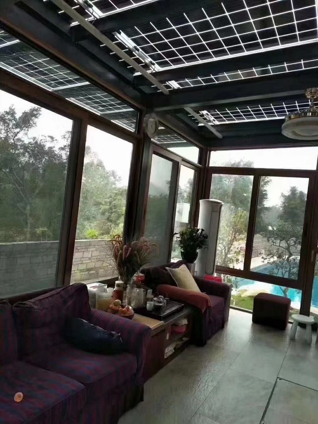 永兴20kw+15kwh智能AI别墅太阳能发电系统